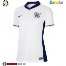 Ženske Nogometnih dresov Anglija Domači EP 2024 Kratki rokavi